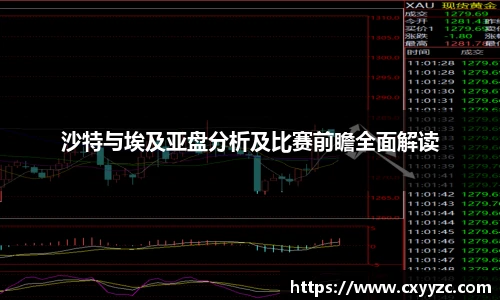 沙特与埃及亚盘分析及比赛前瞻全面解读